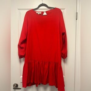 Emma Knudsen X Jillian Harris Red dress